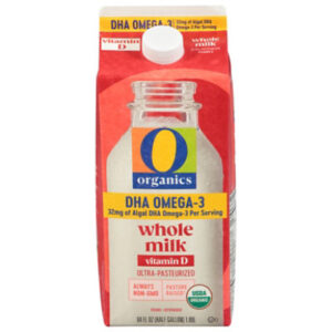 O Organics Whole Milk Plus Dha Omega 3 64 Fl. Oz. - 64 Fl. Oz.
