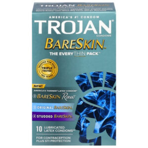Trojan Condom Bareskin Variety Pack 10 Ct - 10 CT