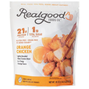 Real Good Foods Orange Chicken 18oz Bag - 18 OZ