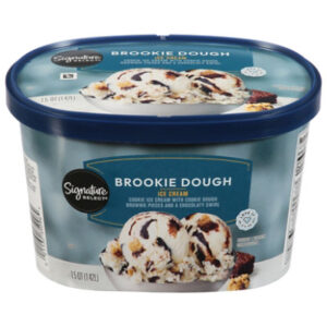Signature Select Ice Cream Brookie Dough 1.5 Qt - 1.5 QT