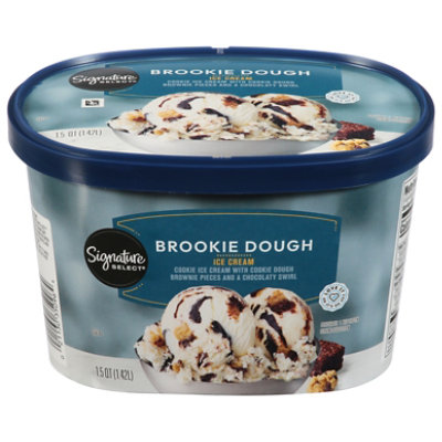 Signature Select Ice Cream Brookie Dough 1.5 Qt - 1.5 QT
