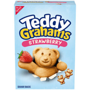 Teddy Grahams Strawberry 10oz - 10 OZ
