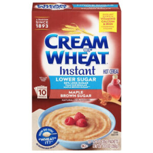 Cream Of Wheat Instant Lower Sugar Maple Brown Sugar 12.3oz - 12.3 OZ