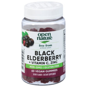 Open Nature Black Elderberry Gummies 60 Ct - 60 CT