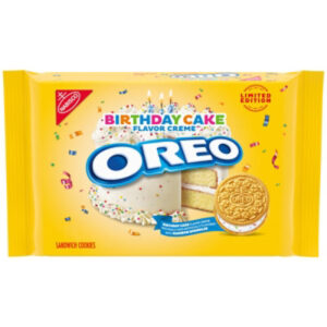 Oreo Golden Birthday Cake 10.68oz - 10.68 OZ