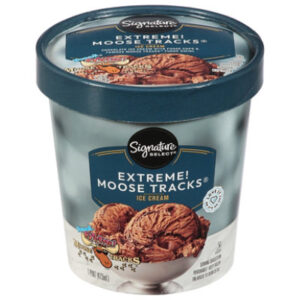 Signature Select Ice Cream Extreme Moose Tracks 1 Pt - 1 PT