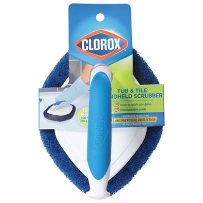 Clorox Tub & Tile Handheld Scrubber 1 Ct - EA