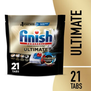 Finish Powerball Ultimate Automatic Dishwasher Detergent - 21 Tabs - 21 CT