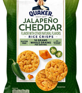 Quaker Rice Crisps Jalapeno Cheddar 3.03oz - 3.03 OZ