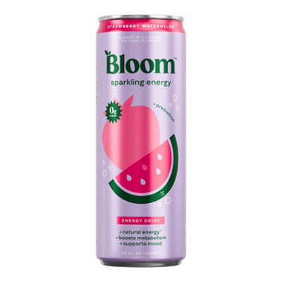 Bloom Energy Strawberry Watermelon - 12 Oz