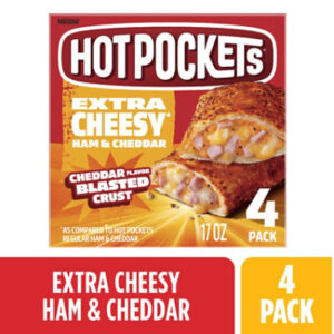 Hot Pockets Ham And Cheddar Cheese, 17 Oz - 17 OZ