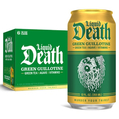 Liquid Death Green Guillotine 6-12fz - 6-12 FZ