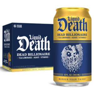 Liquid Death Dead Billionaire 6-12fz - 6-12 FZ