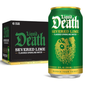 Liquid Death Severed Lime 6-12fz - 6-12 FZ