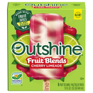 Outshine Fruit Blends Cherry Limeade Bars - 15 FZ