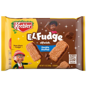 Keebler E.L. Fudge Double Stuffed with Cr?e Filling Elfwich Cookies - 13 Oz