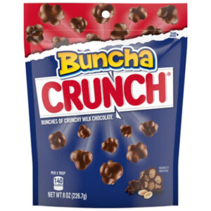 CRUNCH Milk Chocolate and Crisped Rice Resealable Bag - 8 Oz