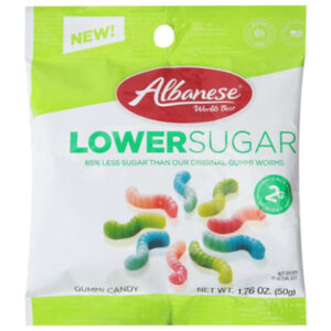 Gummi Worms Low Sugar - 1.76 OZ