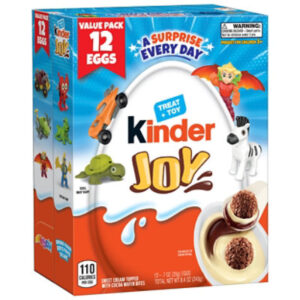 Kinder Joy Eggs Milk Chocolate Treat With Toys - 8.4 OZ