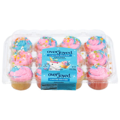 Overjoyed Unicorn Mini Cupcakes 10 Oz - 10 OZ