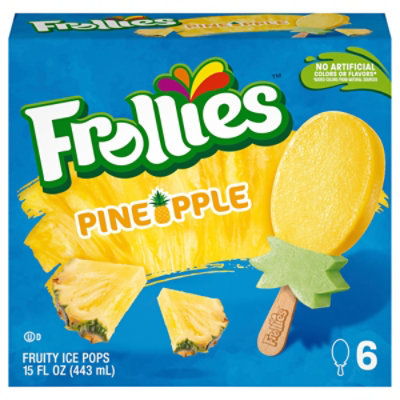 Frollies Pineapple Bars, 6 Ct, 15 Fz - 6-2.5 FZ