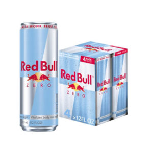 Red Bull Zero Energy Drink 114mg Caffeine?Taurine?& B?Vitamins - 4-12 Fl. Oz.