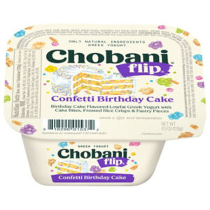 Chobani Flip Lowfat Greek Yogurt Confetti Birthday Cake 4.5oz - 4.5 OZ