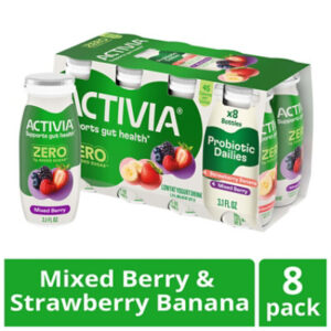 Activia Drk No Added Sugar Stban/mixbry, 24.8 Fz, 8-3.1 Fz - 24.8 FZ
