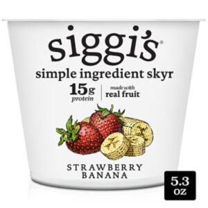 Siggi's Icelandic Skyr Lowfat Yogurt Strawberry Banana, 5.3 Oz - 5.3 OZ