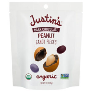 Justins Dark Chocolate Peanut Pieces - 4.5 OZ