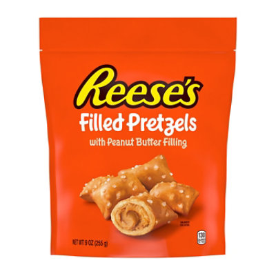 Reeses Filled Pretzels W/ Peanut Butter 9oz - 9 OZ