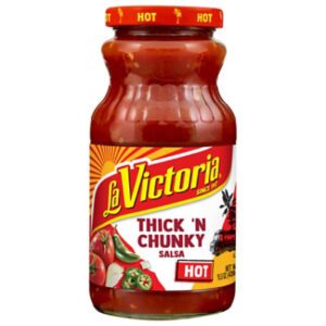La Victoria Thick & Chunky Hot Salsa, 15.5 Oz - 15.5 OZ