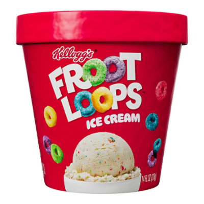 Kellogg?s Froot Loop Ice Cream - 14 Fl. Oz.