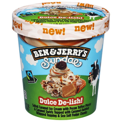 Ben & Jerry's Ice Cream Dulce Delish - 14.4 FZ