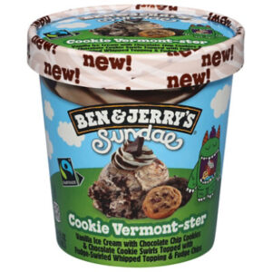 Ben & Jerry's Ice Cream Cookie Vermontster - 14.4FZ