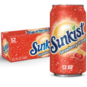 Sunkist Strawberry Orange 12-12fz - 12-12 FZ
