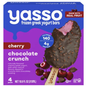 Yasso Ice Cream Cherry Chocolate Crunch 4 Ct. 10.6 Fz - 10.6 FZ