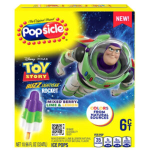 Popsicle Buzz Light Year Pop, 10.96 Fz, 6 Count - 10.96 FZ