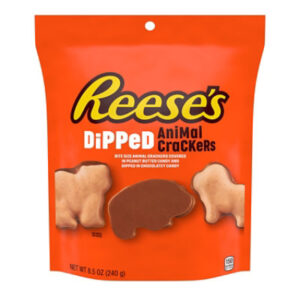 Reeses Dipped Animal Crackers Stand Up Pouch - 8.5 OZ