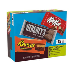 Hershey's Kit Kat And Reese's Assorted Milk Chocolate Candy Variety Box - 27.3 OZ