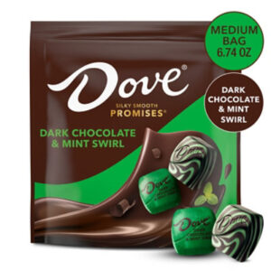 Dove Promises Dark Chocolate With Mint Stand Up Pouch 6.74 Ounces Each - 6.74 OZ
