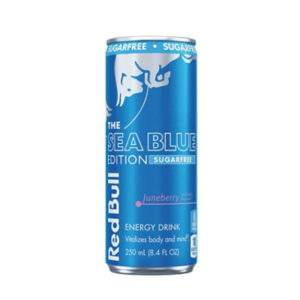 Red Bull Sea Blue Edition SugarFree Energy Drink Juneberry 80mg Caffeine - 8.4 Fl. Oz.
