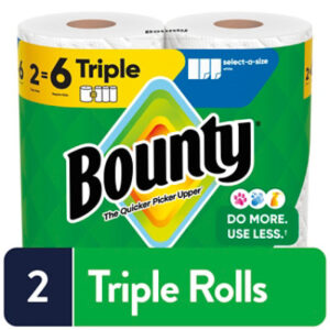 Bounty 2 Triple Roll Select-a-size White - 2 RL
