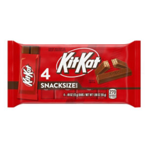 Kit Kat Crisp Wafers In Milk Chocolate Snack Size Bar 4 Pack - 1.96 OZ