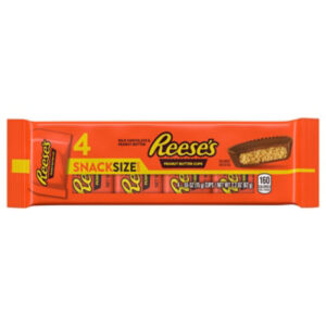 Reeses Milk Chocolate Peanut Butter Cup Snack Size Bar 4-pack - 2.2 OZ