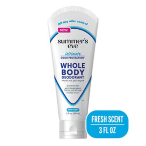 Summers Eve Ultimate Odor Protection Whole Body Deodorant 3oz Fresh Scent - 3 FZ