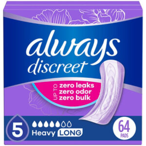 Always Discreet Medium Adult Incontinence - 64 CT