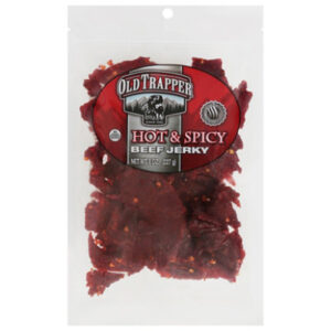 Old Trapper Jerky Beef Hot & Spicy 8oz - 8 OZ