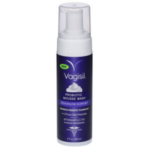 Vagisil Menopause Support Probiotic Mousse Wash - 6 Oz - 6 FZ
