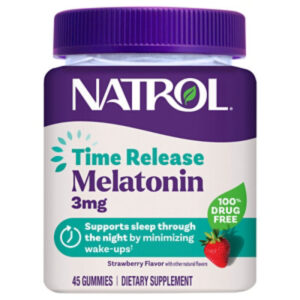 Natrol Time Release Melatonin 3mg Gummy - 45 CT